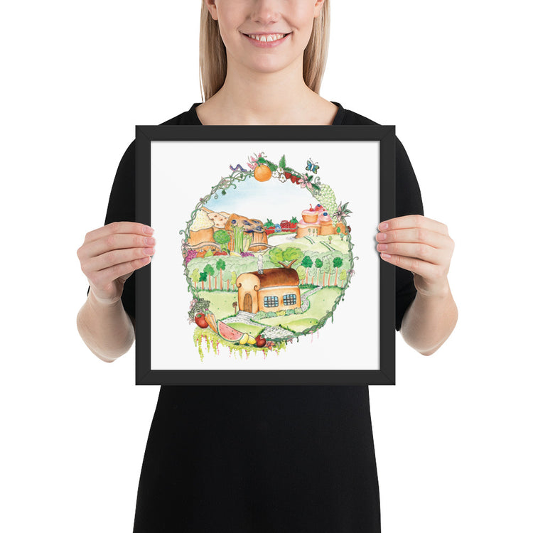 Frenchy Toast Exterior - Framed Art Print