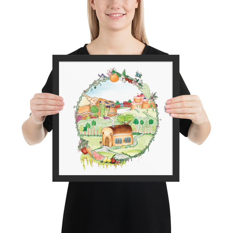 Frenchy Toast Exterior - Framed Art Print