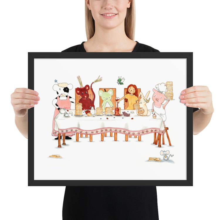 Last Supper - Framed Art Print