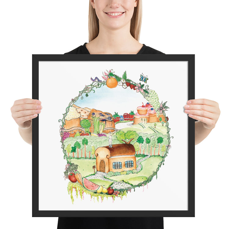 Frenchy Toast Exterior - Framed Art Print