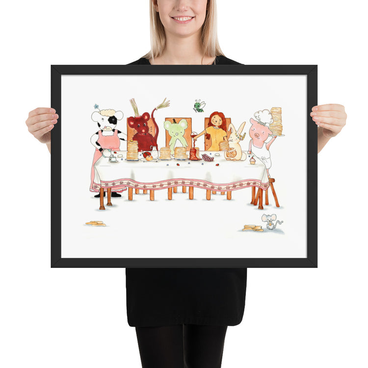 Last Supper - Framed Art Print