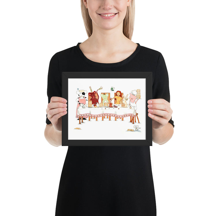 Last Supper - Framed Art Print