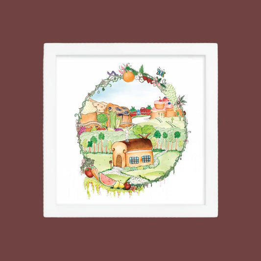 Frenchy Toast Exterior - Framed Art Print