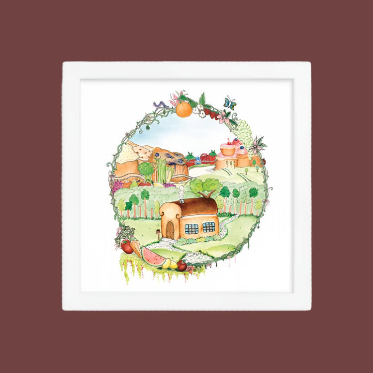 Frenchy Toast Exterior - Framed Art Print