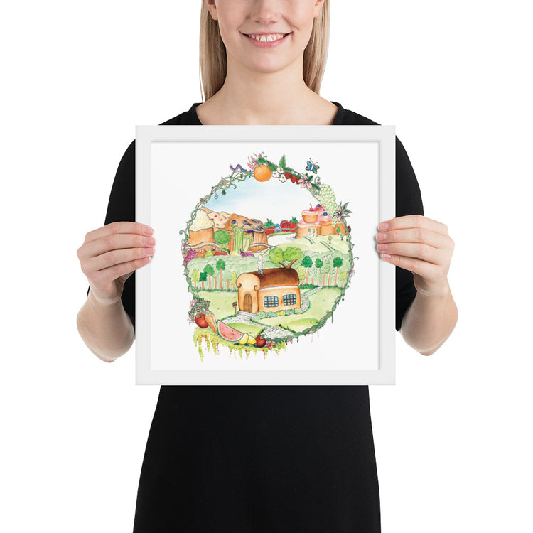 Frenchy Toast Exterior - Framed Art Print
