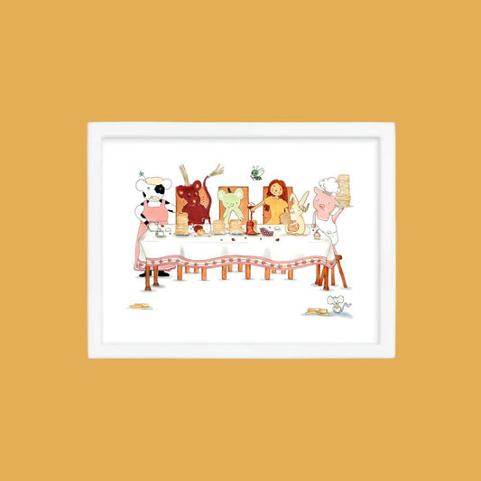 Last Supper - Framed Art Print