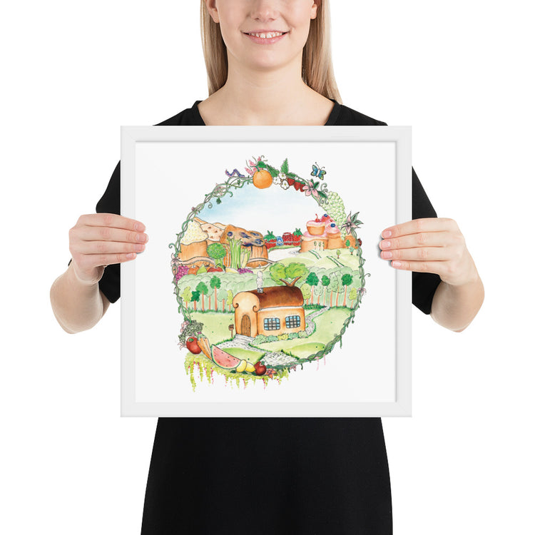 Frenchy Toast Exterior - Framed Art Print