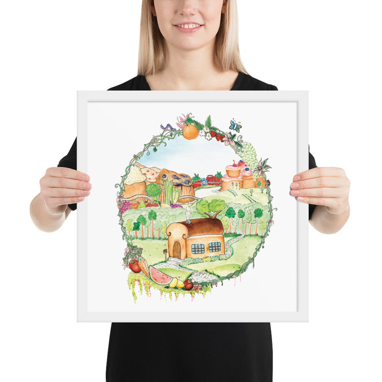 Frenchy Toast Exterior - Framed Art Print