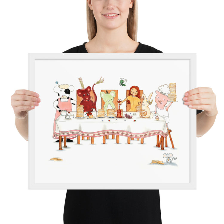 Last Supper - Framed Art Print