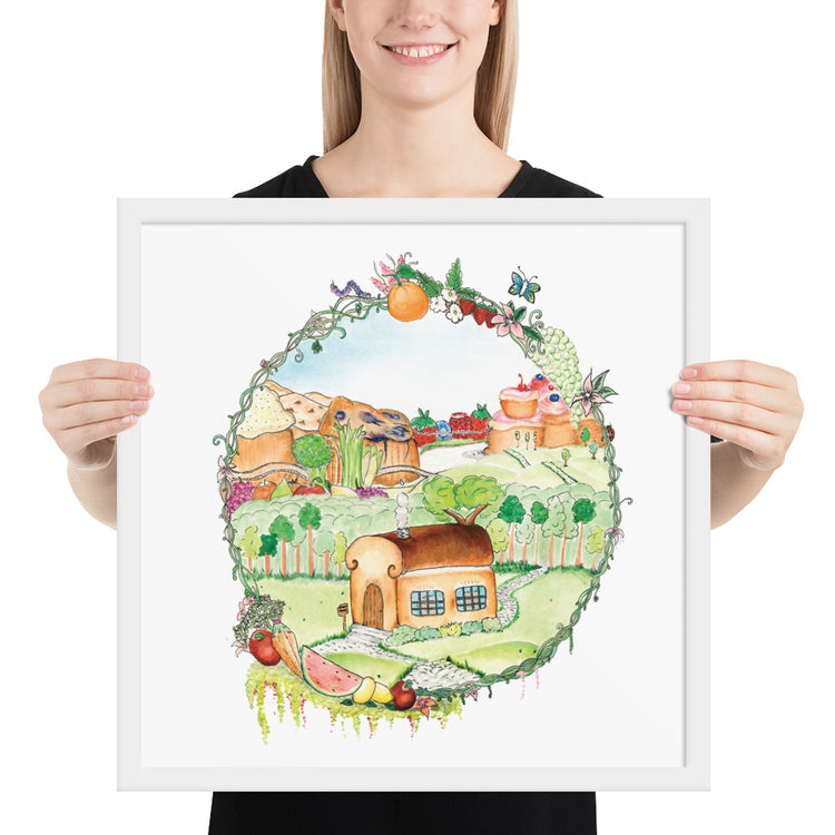 Frenchy Toast Exterior - Framed Art Print
