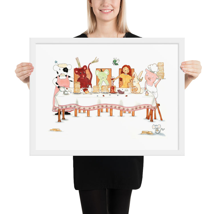 Last Supper - Framed Art Print