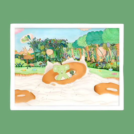 Milky River - Framed Art Print