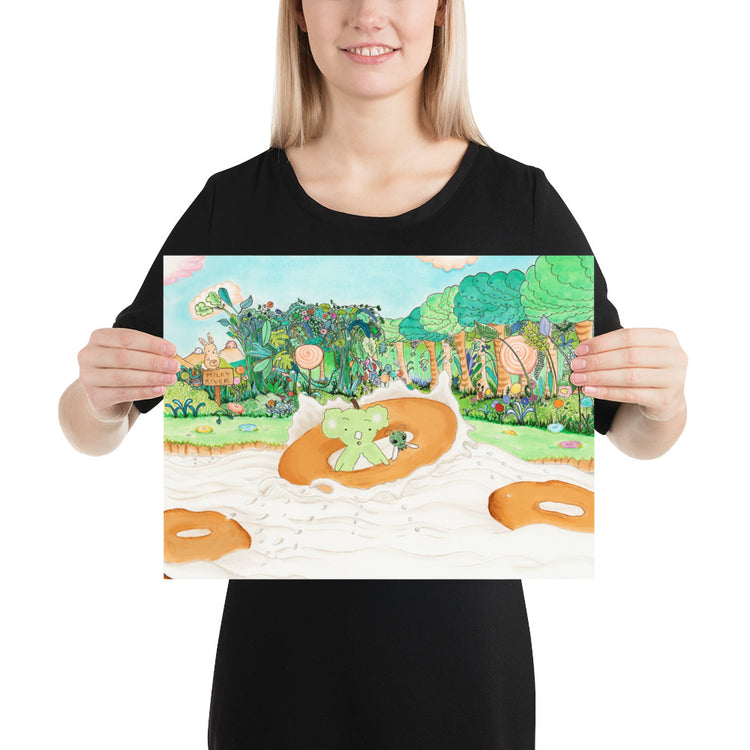 Milky River - Art Print