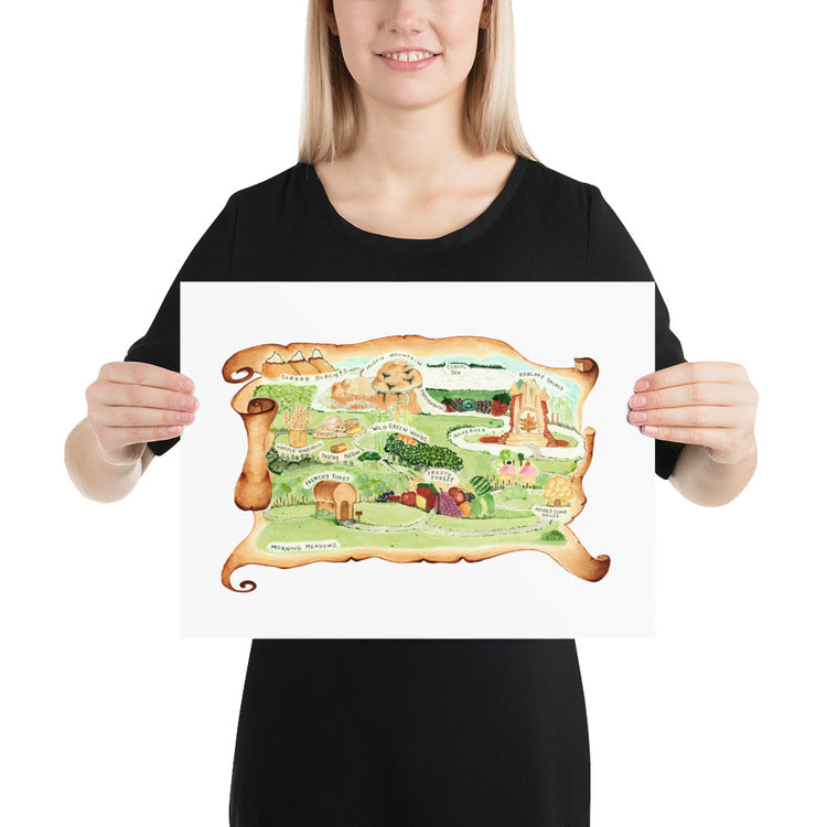 Map - Art Print