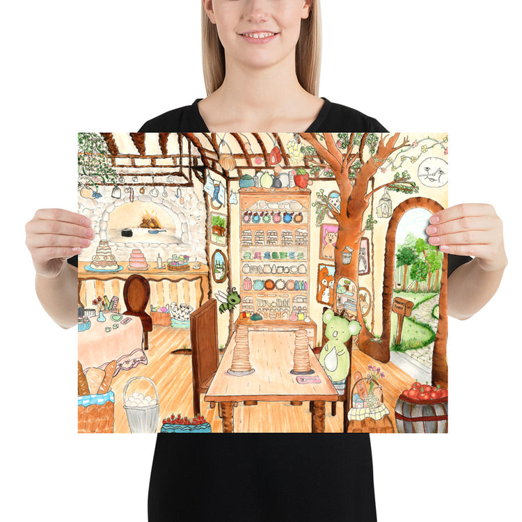 Frenchy Toast Interior - Art Print