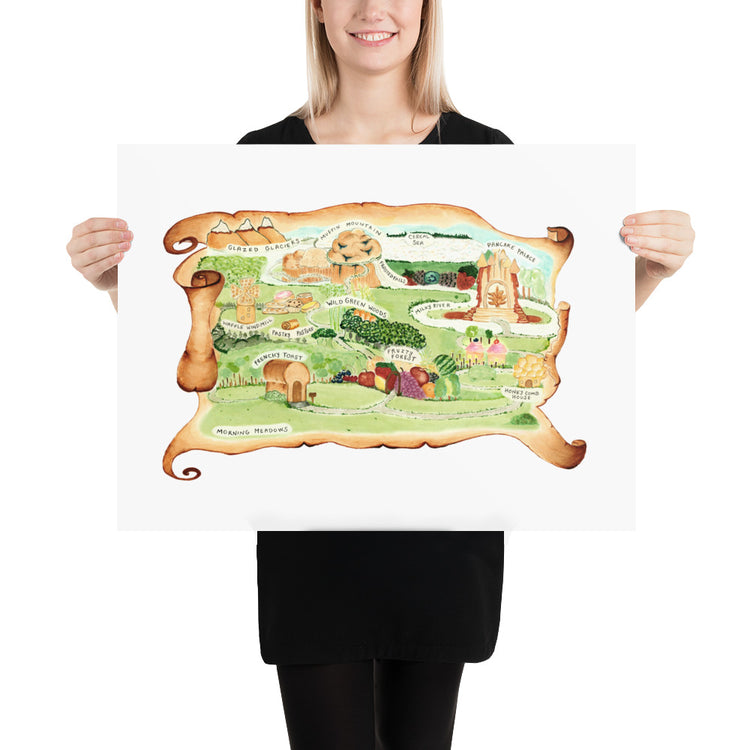 Map - Art Print