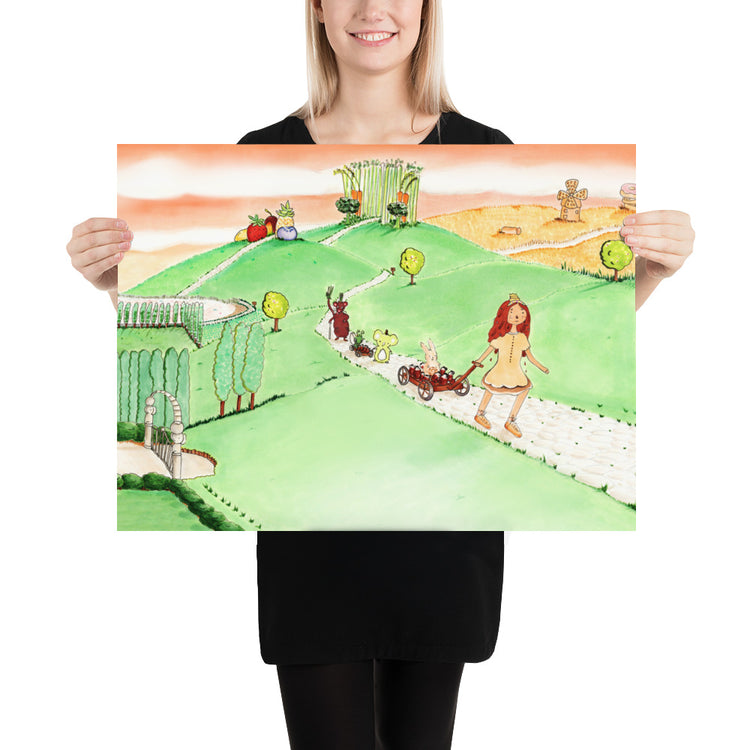 Wagon Friends - Art Print