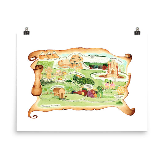 Map - Art Print
