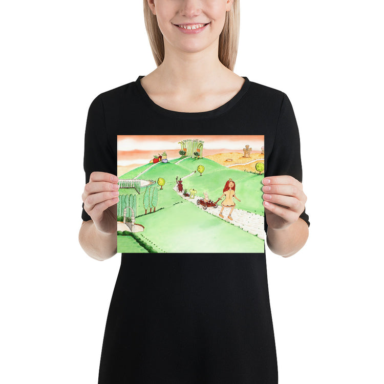 Wagon Friends - Art Print