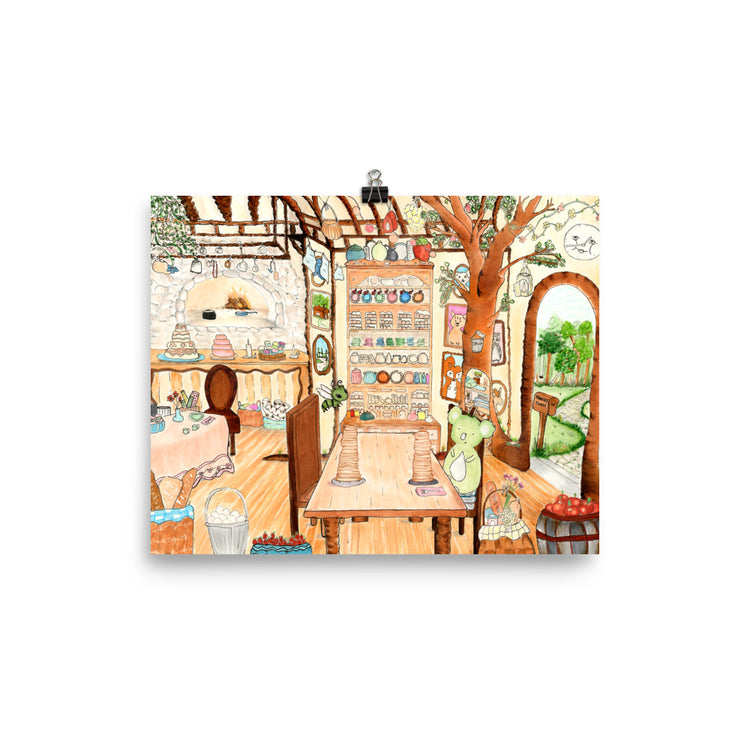 Frenchy Toast Interior - Art Print