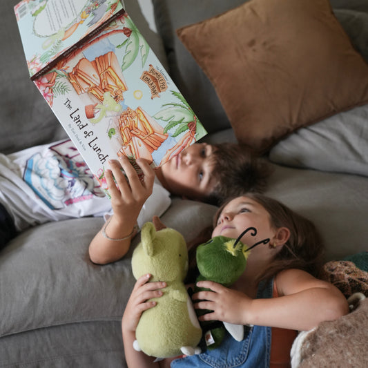 Storytime Bundle: Plushie Set + Choice of Hardcover Book