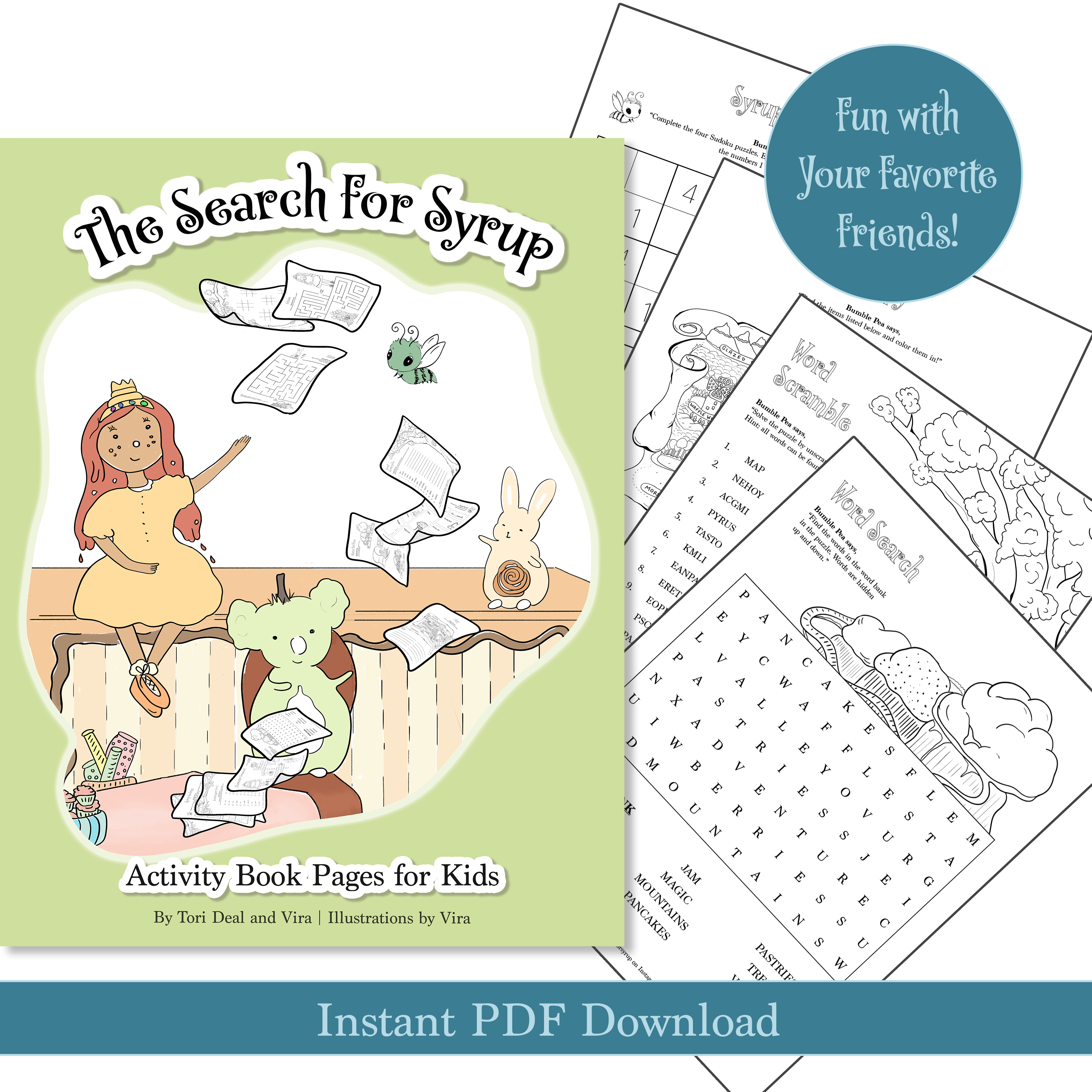 Booklet Bundle – The Search for Syrup Shop