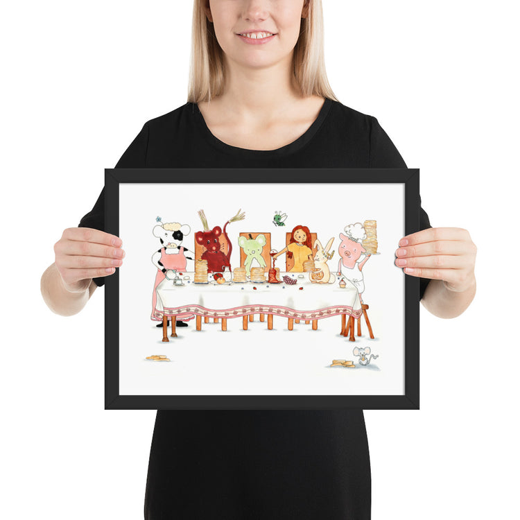 Last Supper - Framed Art Print