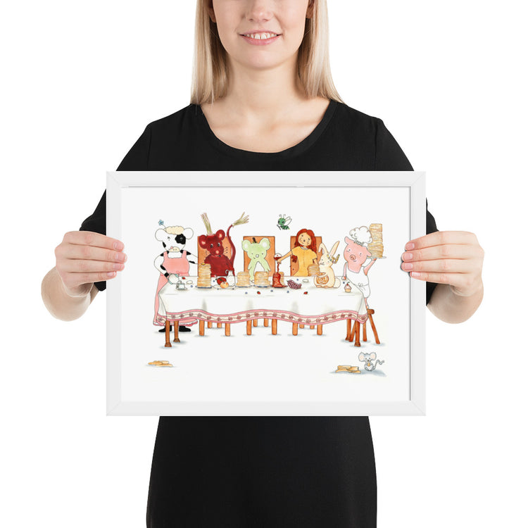Last Supper - Framed Art Print
